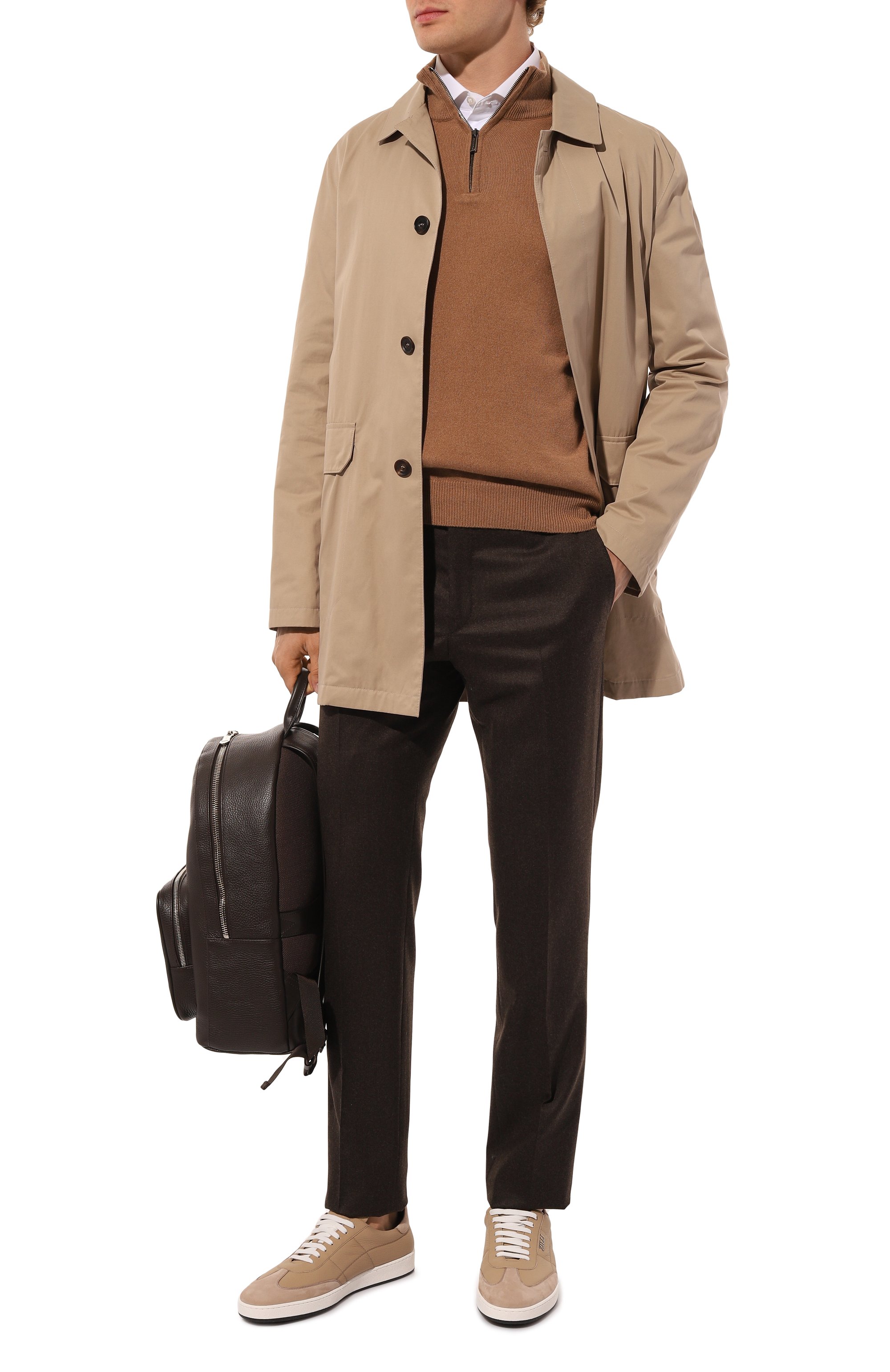 Шерстяные брюки CORNELIANI, арт. 945B01-9418111, фото 2