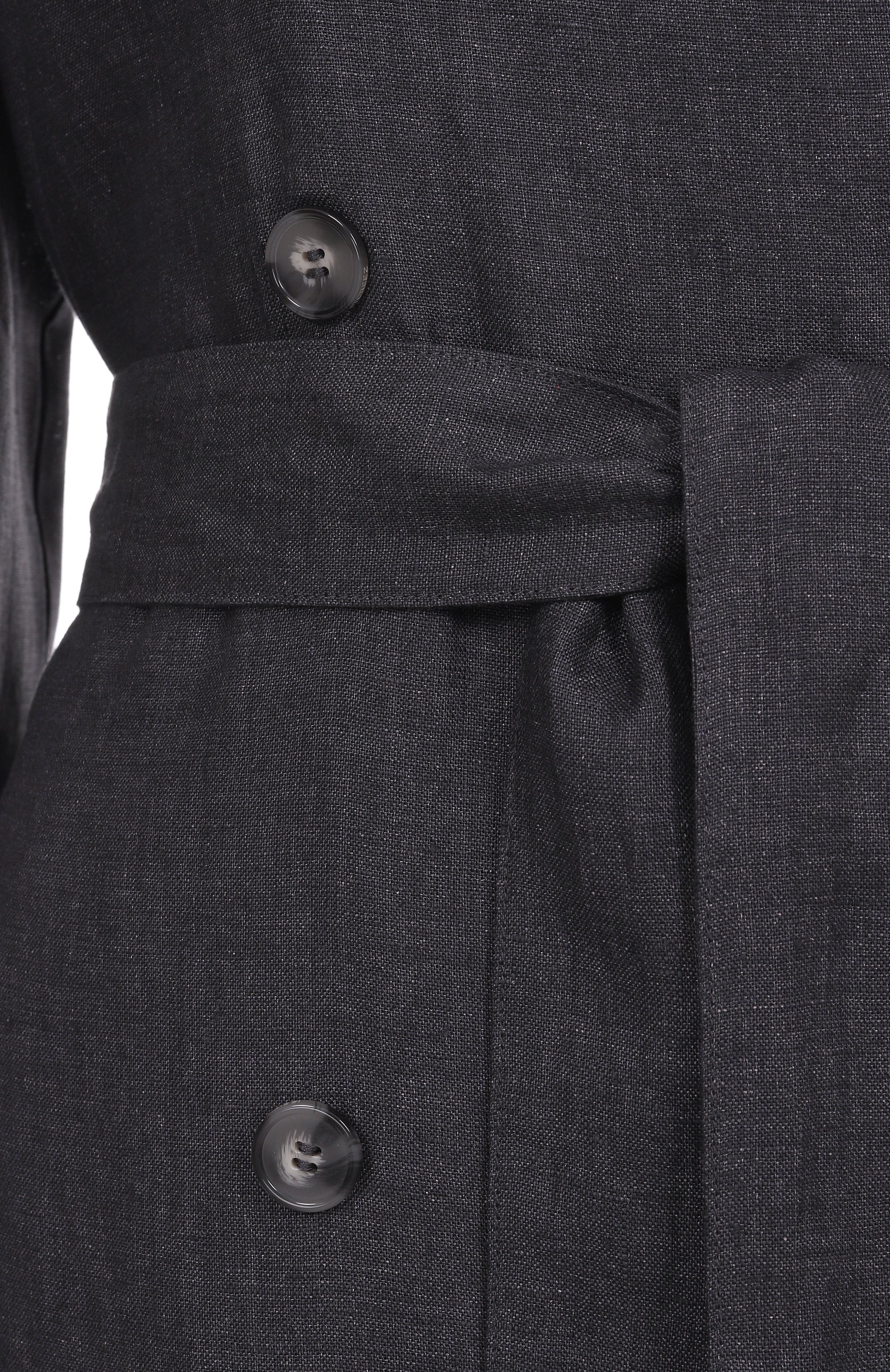 Льняной тренч 12 STOREEZ, арт. 132819, фото 6