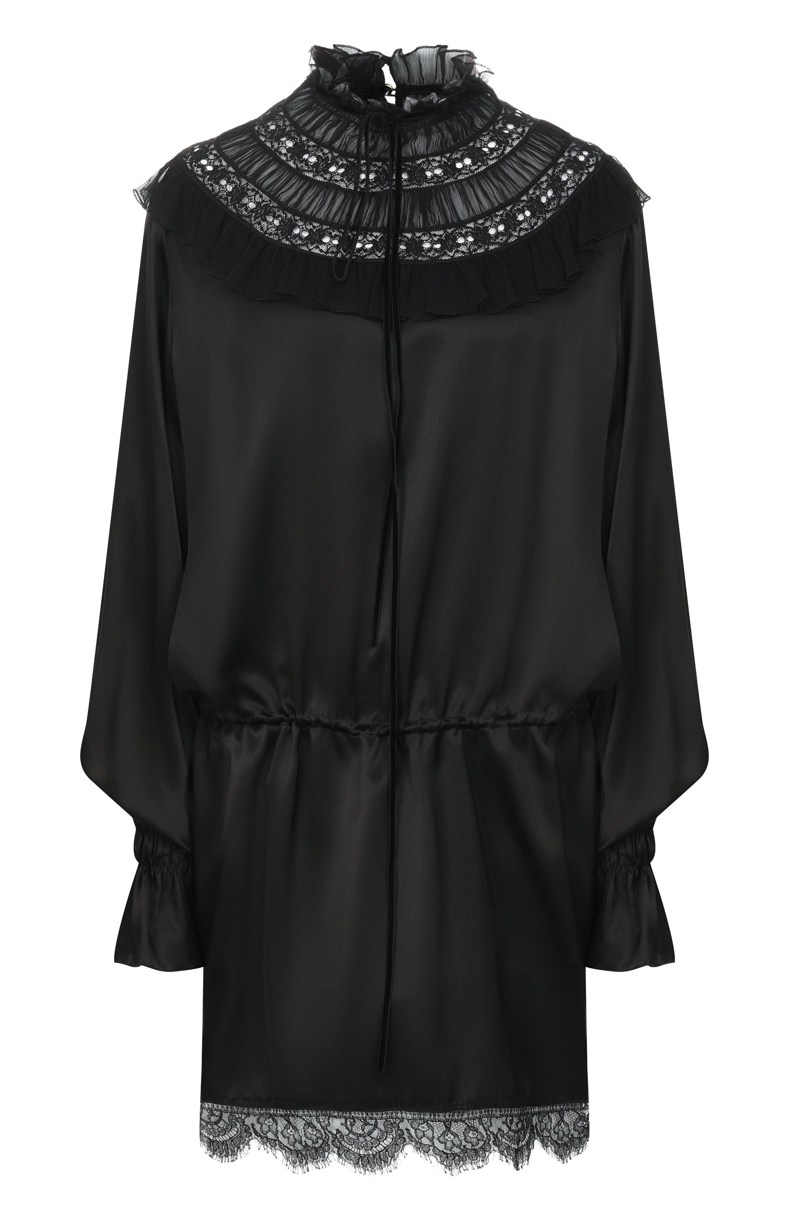 Атласное платье ANN DEMEULEMEESTER, арт. B0014415/FA134, фото 1
