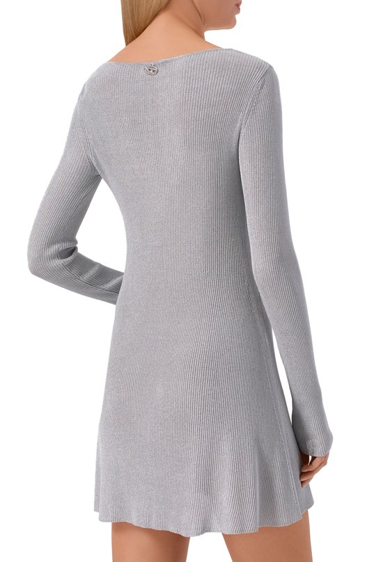 Платье из вискозы Diesel A20873/0ALBL Серый  A20873/0ALBL Фото 3