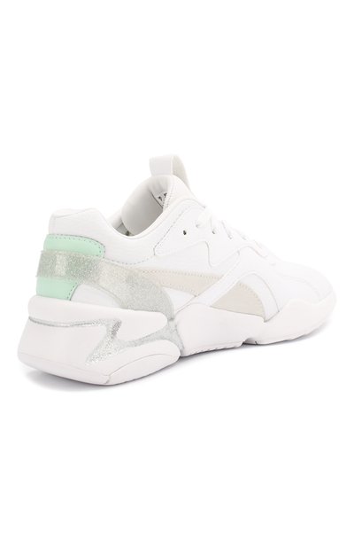 Комбинированные кроссовки nova glitz PUMA, арт. 37172201, фото 4