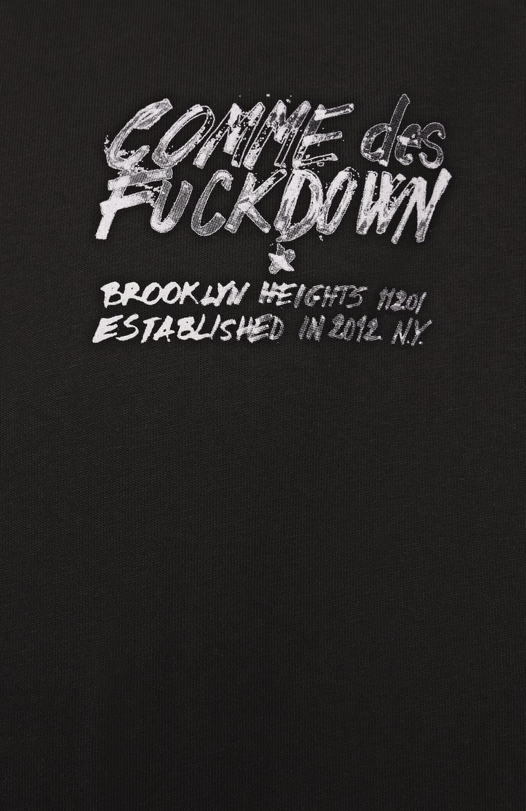 Хлопковая футболка COMME DES FUCKDOWN, арт. CFABM01522, фото 1