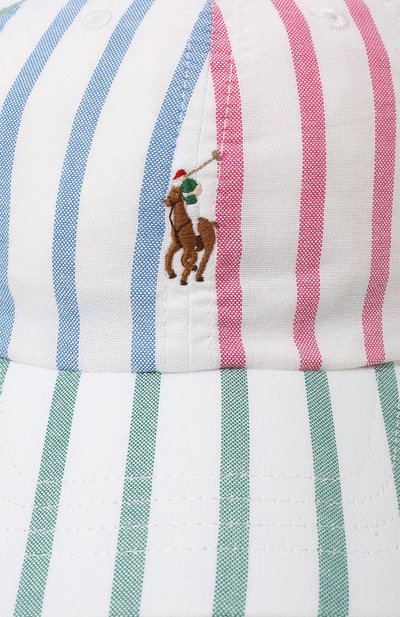 Хлопковая бейсболка POLO RALPH LAUREN, арт. 323865142, фото 3