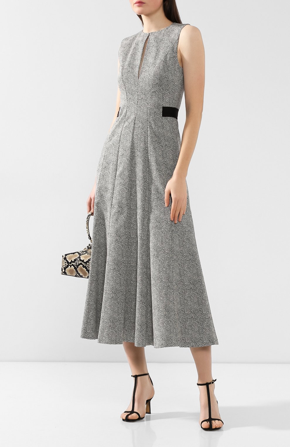 Платье из вискозы JM STUDIO разноцветного цвета по цене 33970 руб., арт. FW192023, фото 2 Платье из вискозы JM STUDIO, арт. FW192023, фото 2