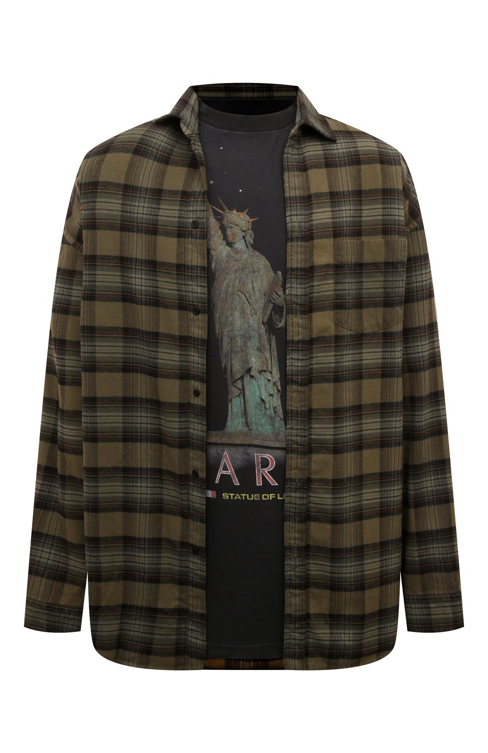 Хлопковая рубашка BALENCIAGA, арт. 794656/TQM20, фото 1