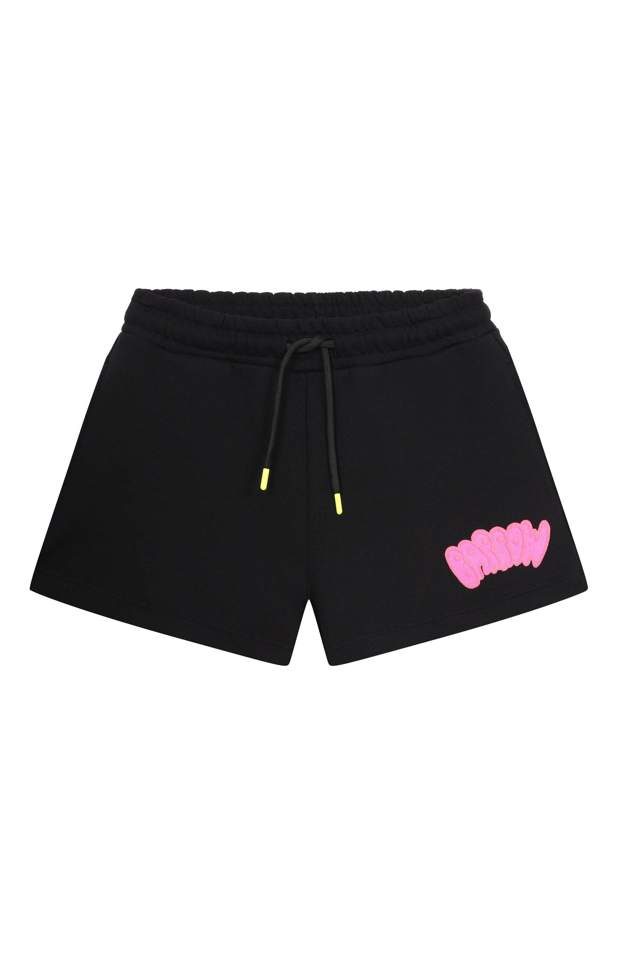 Хлопковые шорты BARROW черного цвета по цене 6970 руб., арт. S6BKJGSH185, фото 1 Хлопковые шорты BARROW, арт. S6BKJGSH185, фото 1