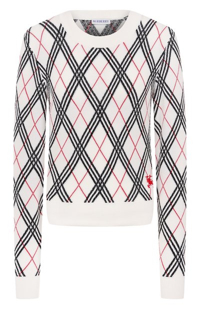 Женский хлопковый пуловер BURBERRY, арт. 8111468