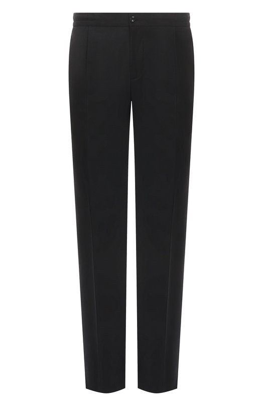 Шерстяные брюки Kiton UPN01K0124G08 Чёрный UPN01K0124G08
