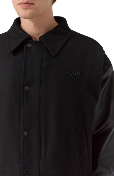 Комбинированный бомбер HUGO, арт. 50546227, фото 5