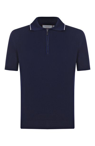 Мужская хлопковое поло CANALI, арт. C1052/MK02261
