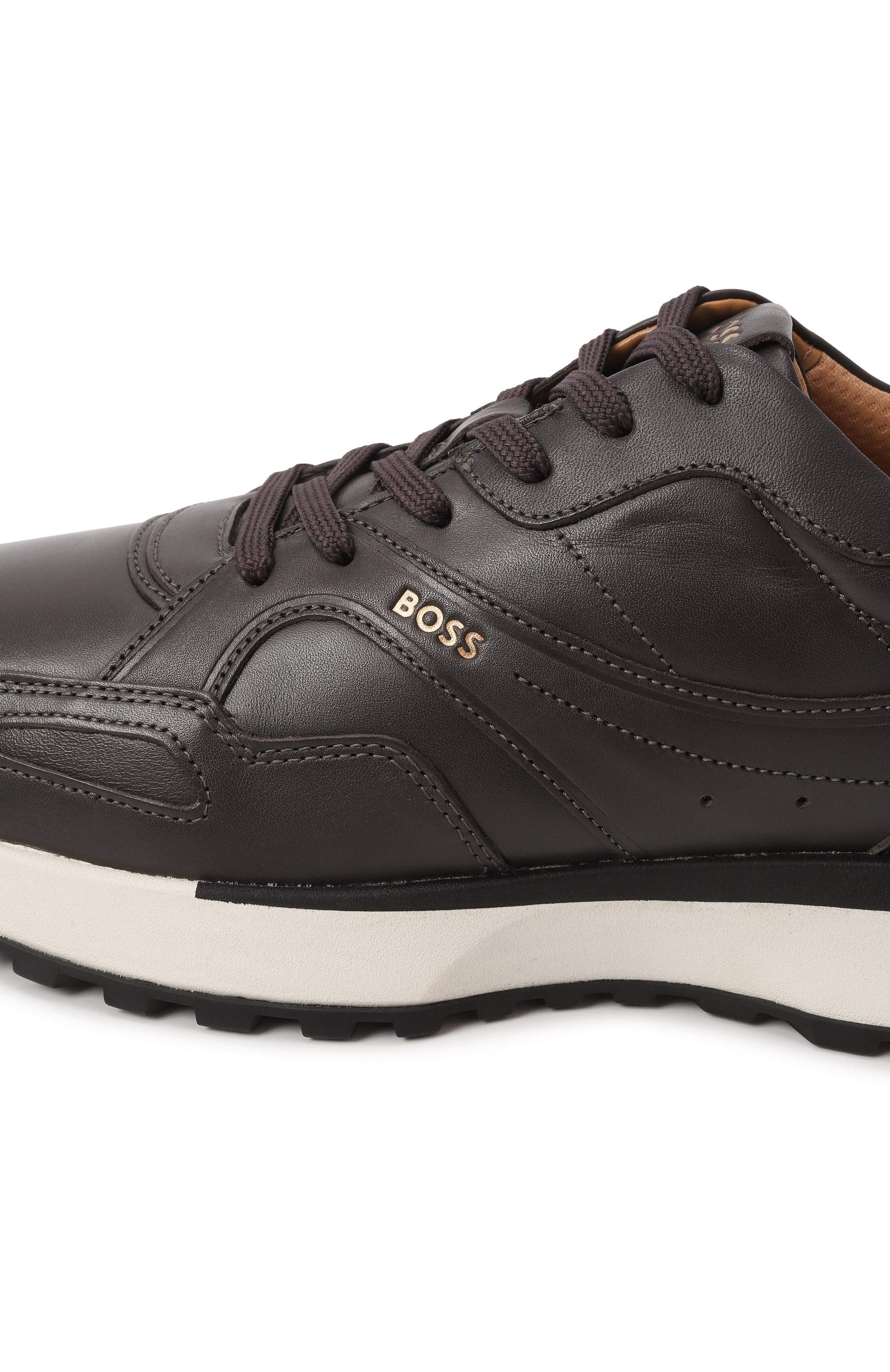 Кожаные кроссовки johan BOSS, арт. 50536486, фото 7