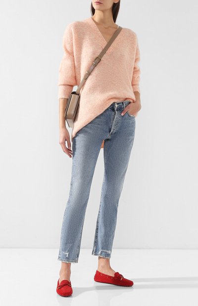 Замшевые мокасины heaven TOD’S, арт. XXW0FW05030CK0, фото 2