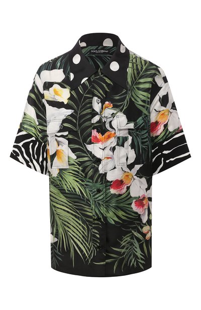 Женская шелковая рубашка DOLCE & GABBANA, арт. F5M75T/GDV30