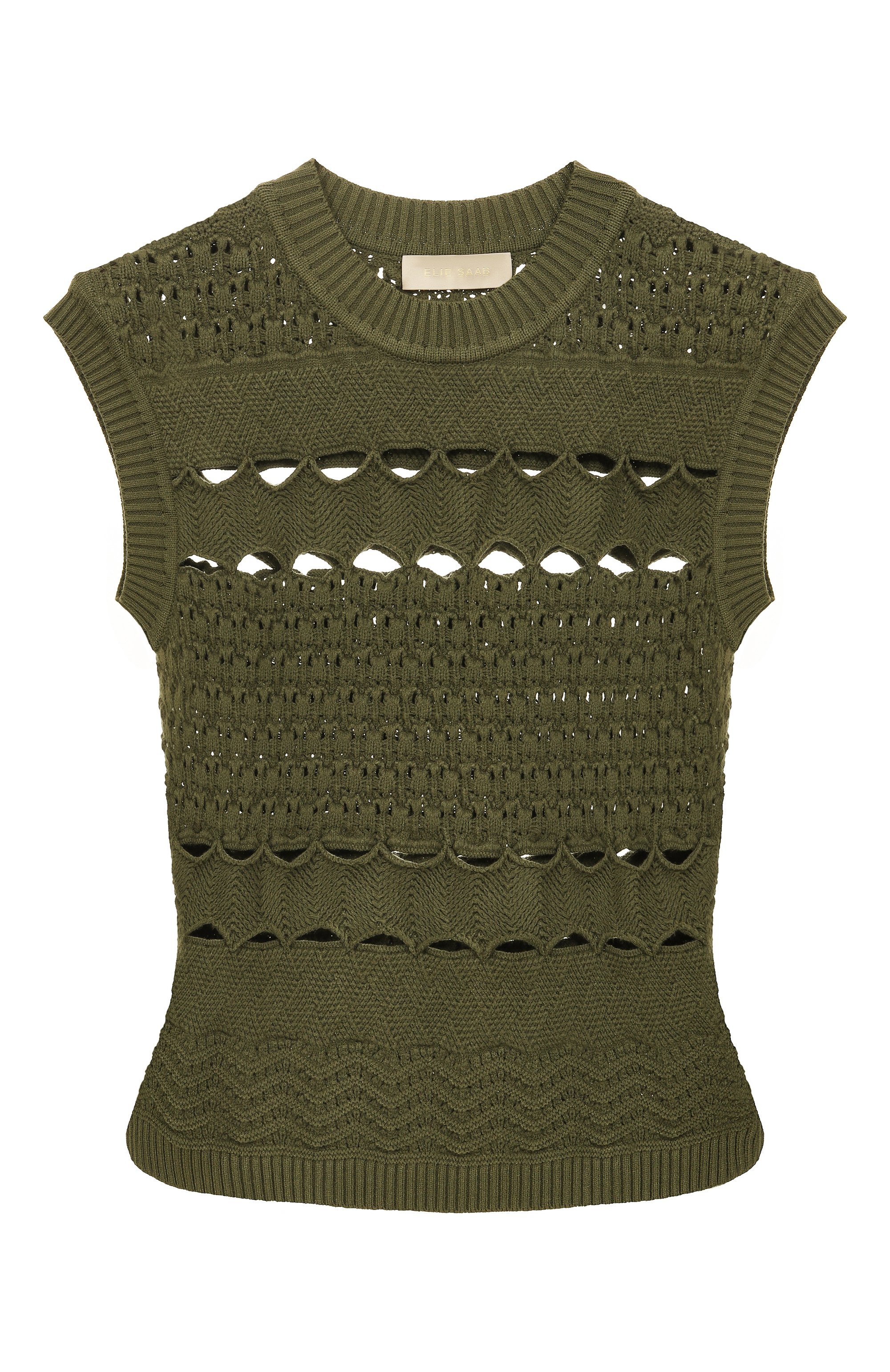 Топ из вискозы ELIE SAAB, арт. T0152NS25/CK002, фото 1
