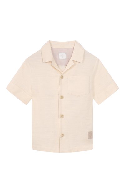 Рубашка из хлопка и льна ELEVENTY, арт. EW5P51/I0266/4-8