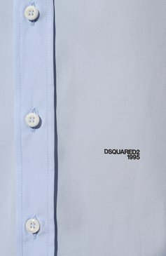 Хлопковая рубашка DSQUARED2, арт. S74DM0660/S36275, фото 5