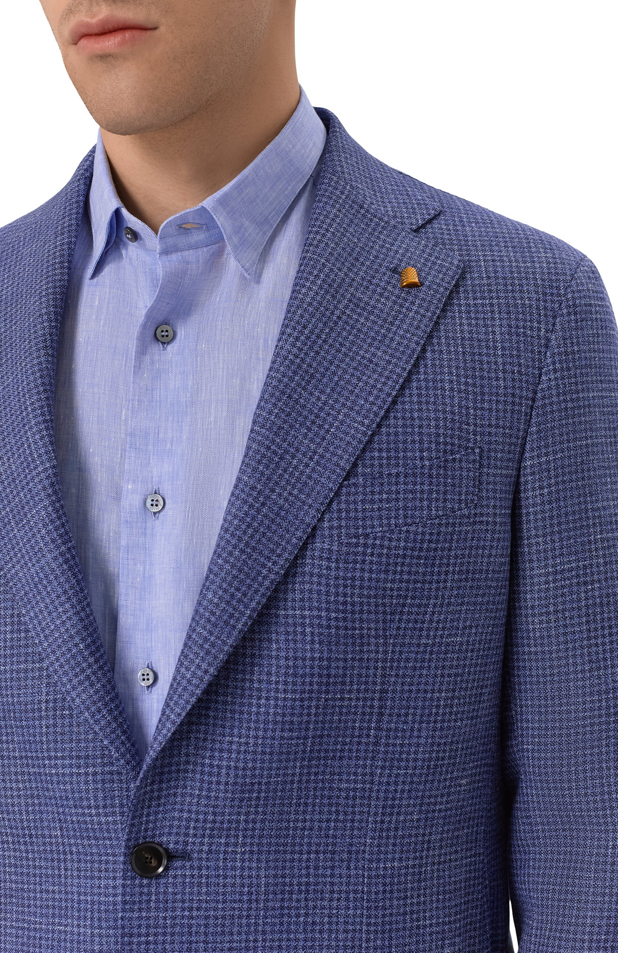 Пиджак из шерсти и шелка SARTORIA LATORRE, арт. EF74/UH0363, фото 7