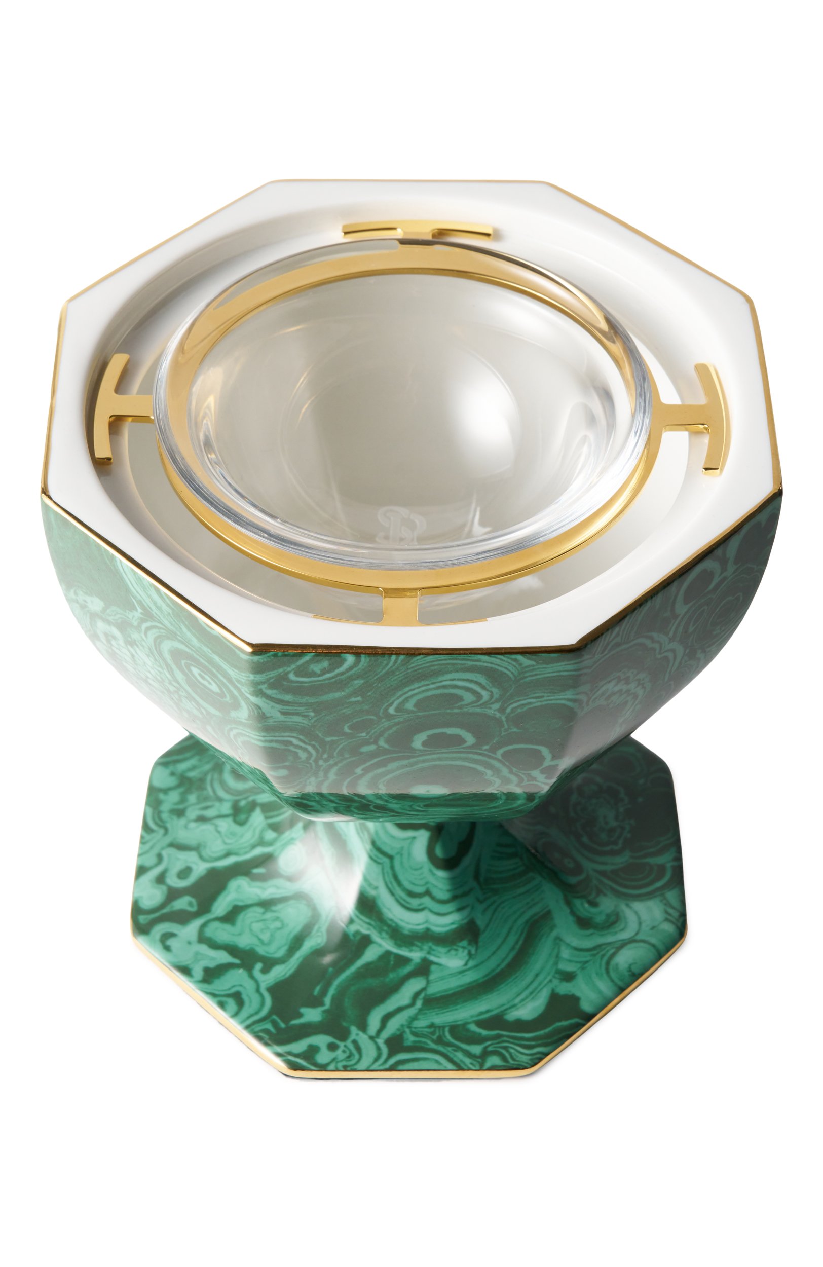 Икорница malachite STEFANO RICCI зеленого цвета по цене 336500 руб., арт. 0AEGG2/MLCH02/C. 6037, фото 3 Икорница malachite STEFANO RICCI, арт. 0AEGG2/MLCH02/C. 6037, фото 3