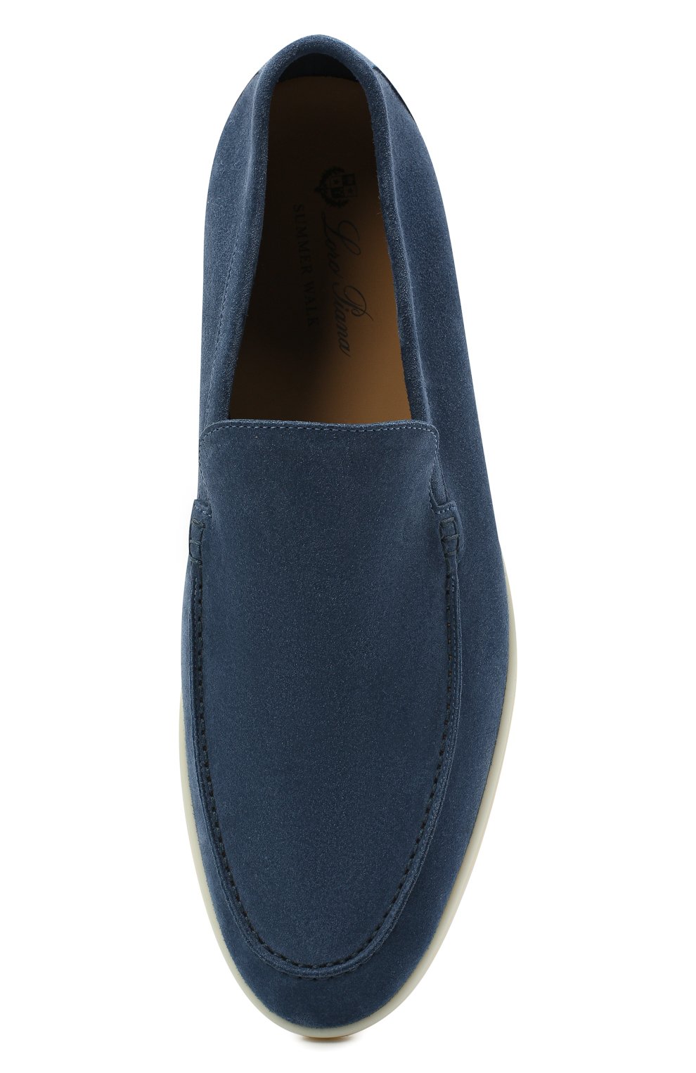 Замшевые лоферы summer walk LORO PIANA, арт. FAE8124, фото 5