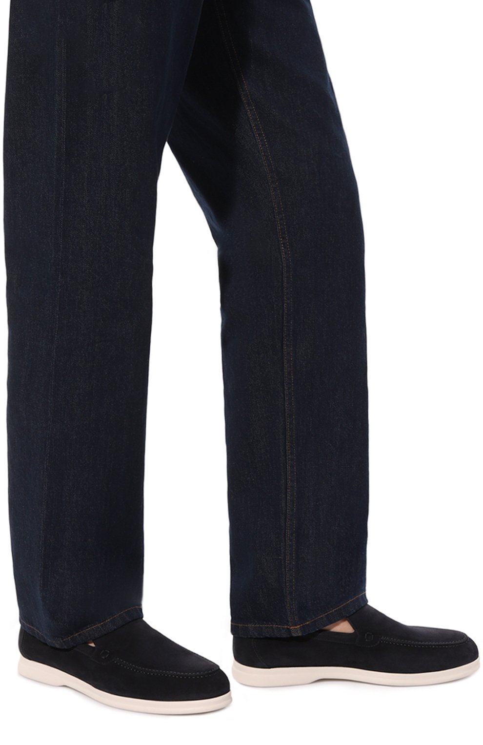 Замшевые лоферы DOUCAL'S, арт. DU3267ARTHUY106I, фото 3