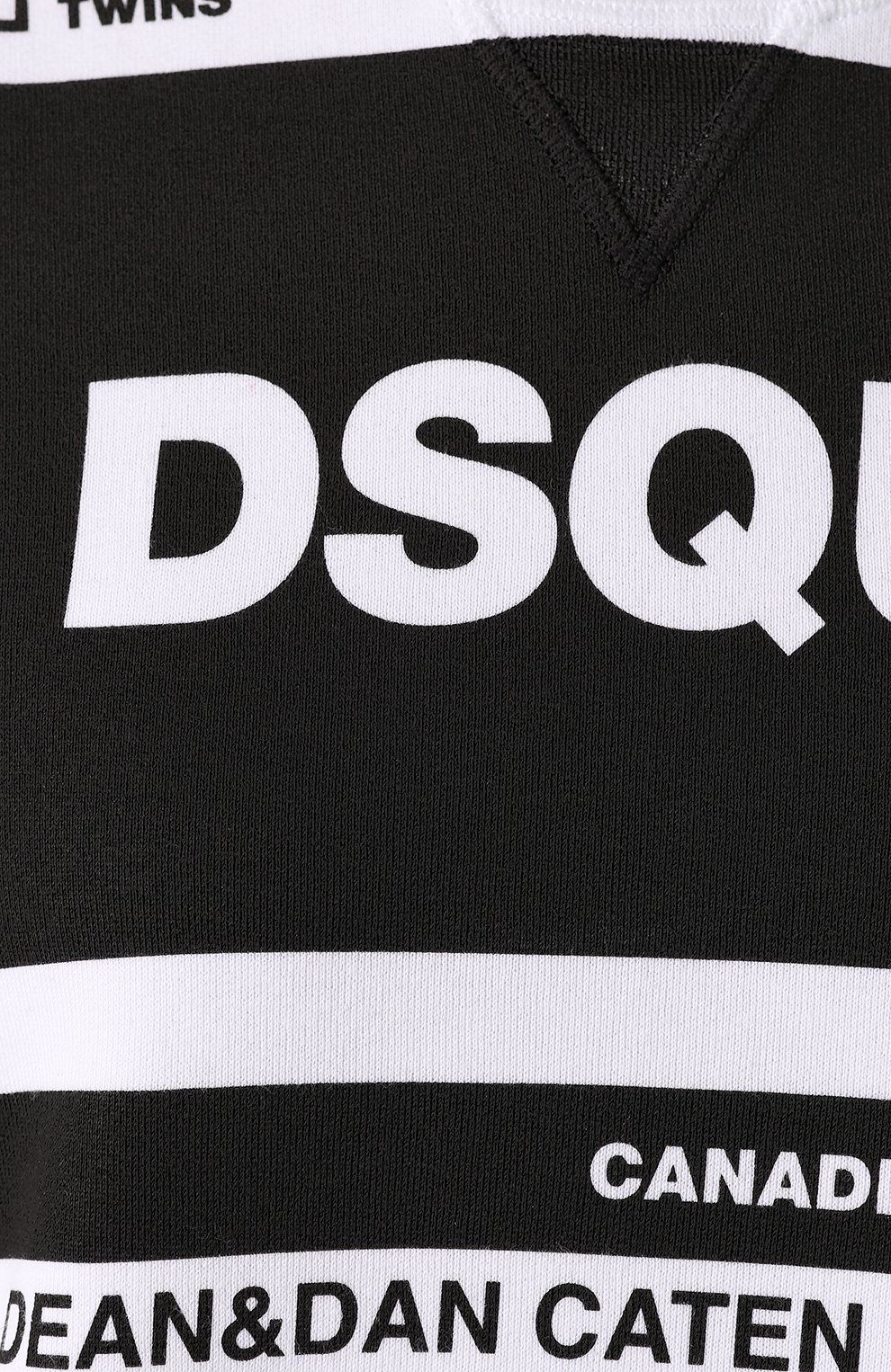 Хлопковый свитшот DSQUARED2 белого цвета по цене 36550 руб., арт. S75GU0283/S25042, фото 5 Хлопковый свитшот DSQUARED2, арт. S75GU0283/S25042, фото 5