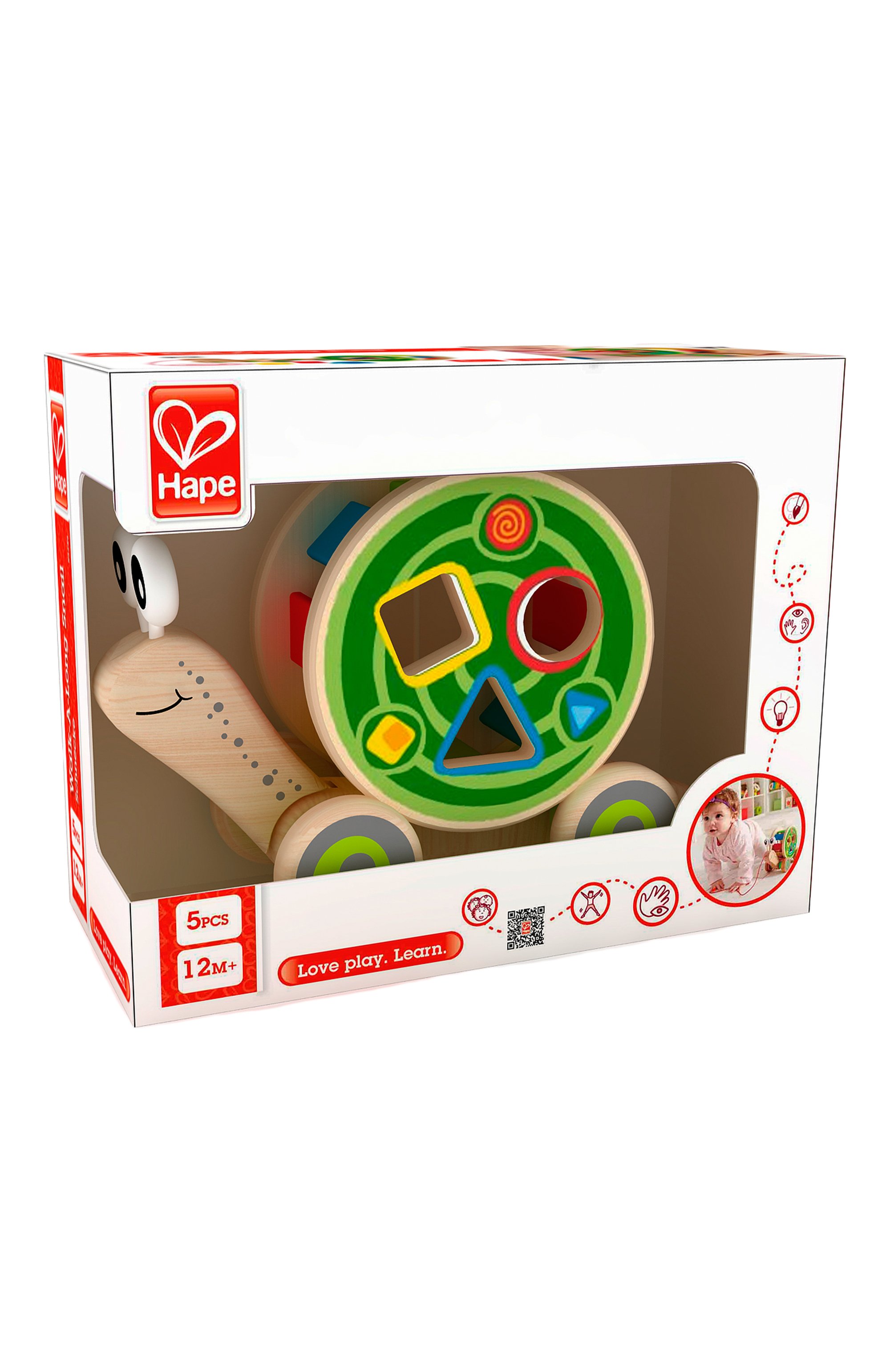 Каталка-сортер улитка HAPE, арт. E0349_HP, фото 3