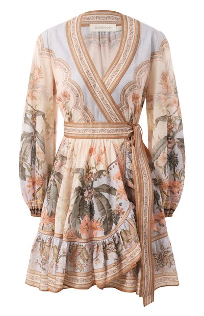 Хлопковое платье ZIMMERMANN, арт. 2449DRS251, фото 1