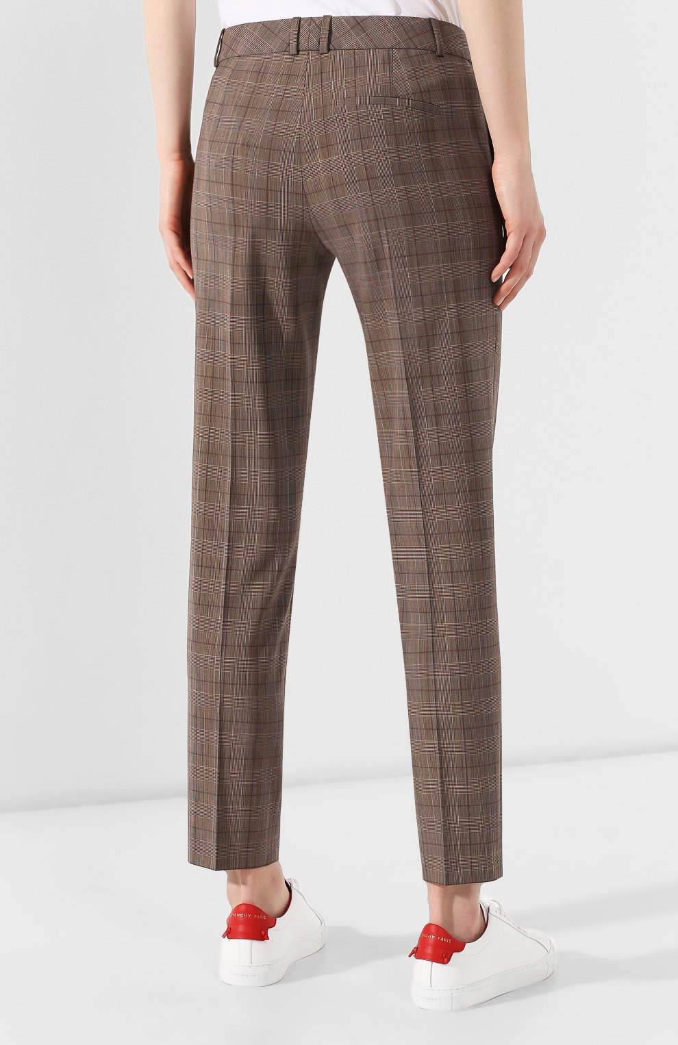 Брюки в клетку BOSS, арт. 50412176, фото 4