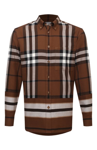 Хлопковая рубашка BURBERRY, арт. 8048675, фото 1