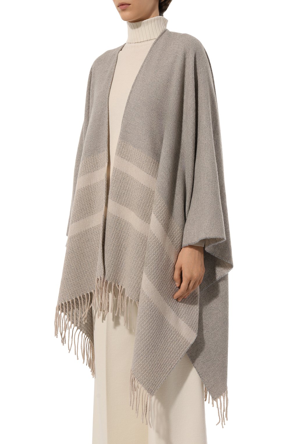 Шерстяное пончо D.EXTERIOR, арт. 59974, фото 3