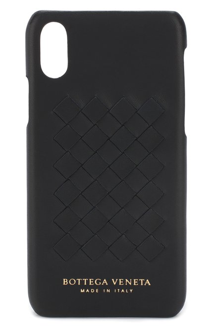 Кожаный чехол для iphone x BOTTEGA VENETA темно-синего цвета, арт. 522706/V001N | Фото 1 (Женское Кросс-КТ: Кожа iPhone; Материал: Кожа; Нос: Не проставлено; Региональные ограничения белый список (Axapta Mercury): Не проставлено; Материал внутренний: Не назначено)