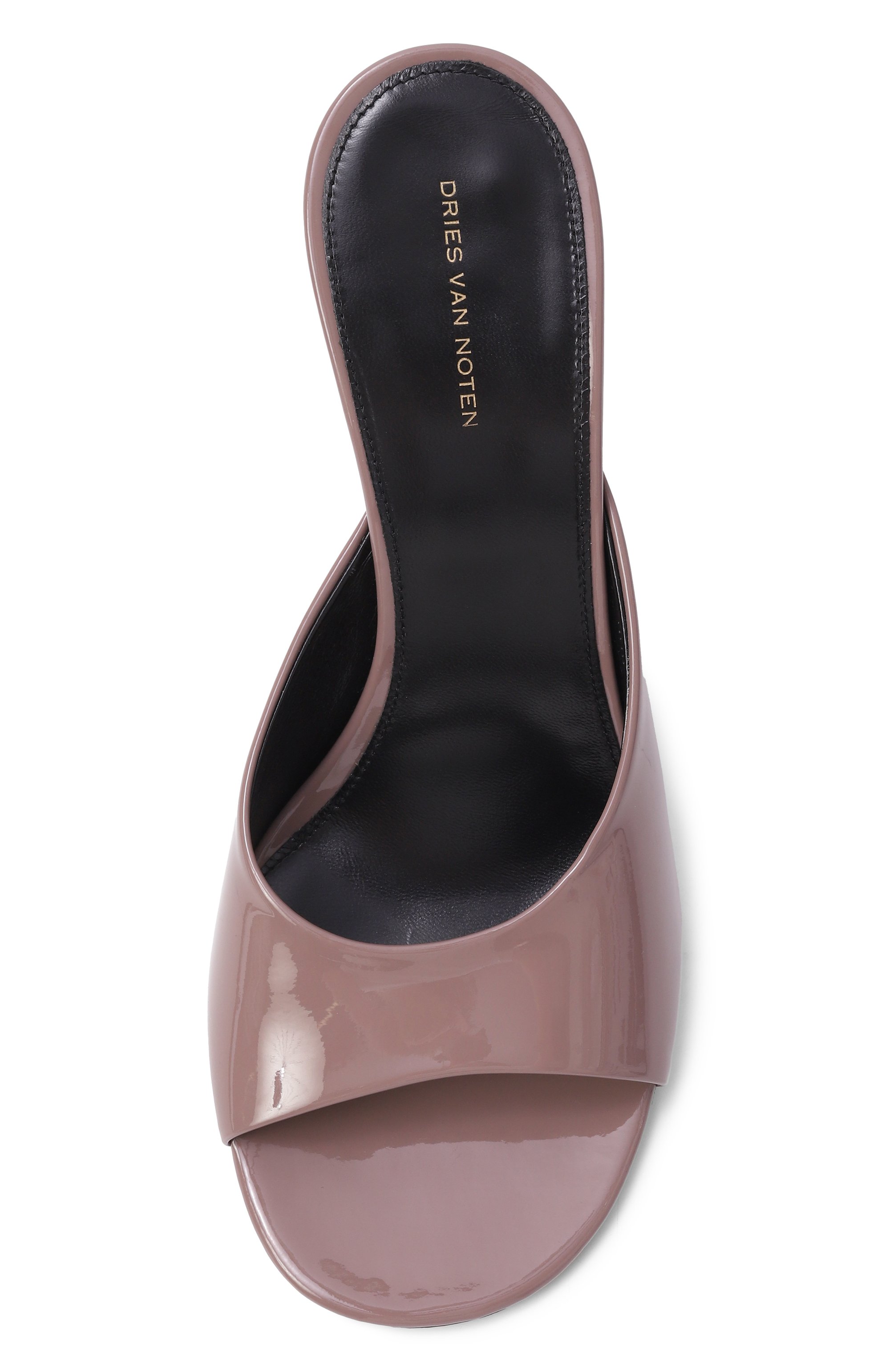 Кожаные мюли DRIES VAN NOTEN светло-коричневого цвета по цене 78650 руб., арт. WS251/1618/189, фото 6 Кожаные мюли DRIES VAN NOTEN, арт. WS251/1618/189, фото 6