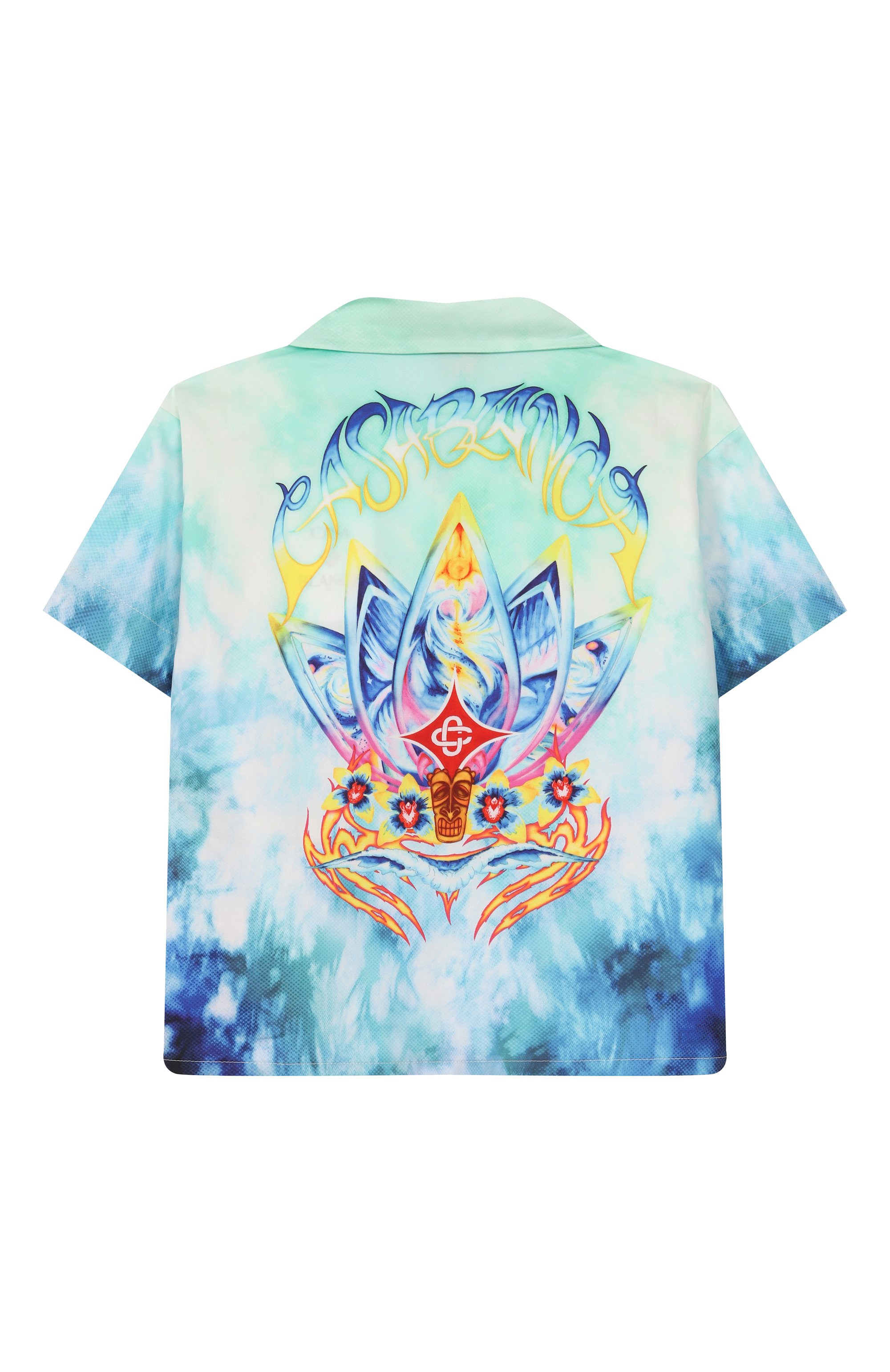 Хлопковая рубашка CASABLANCA, арт. K-SP26-SH-180-01-EX-BC, фото 2