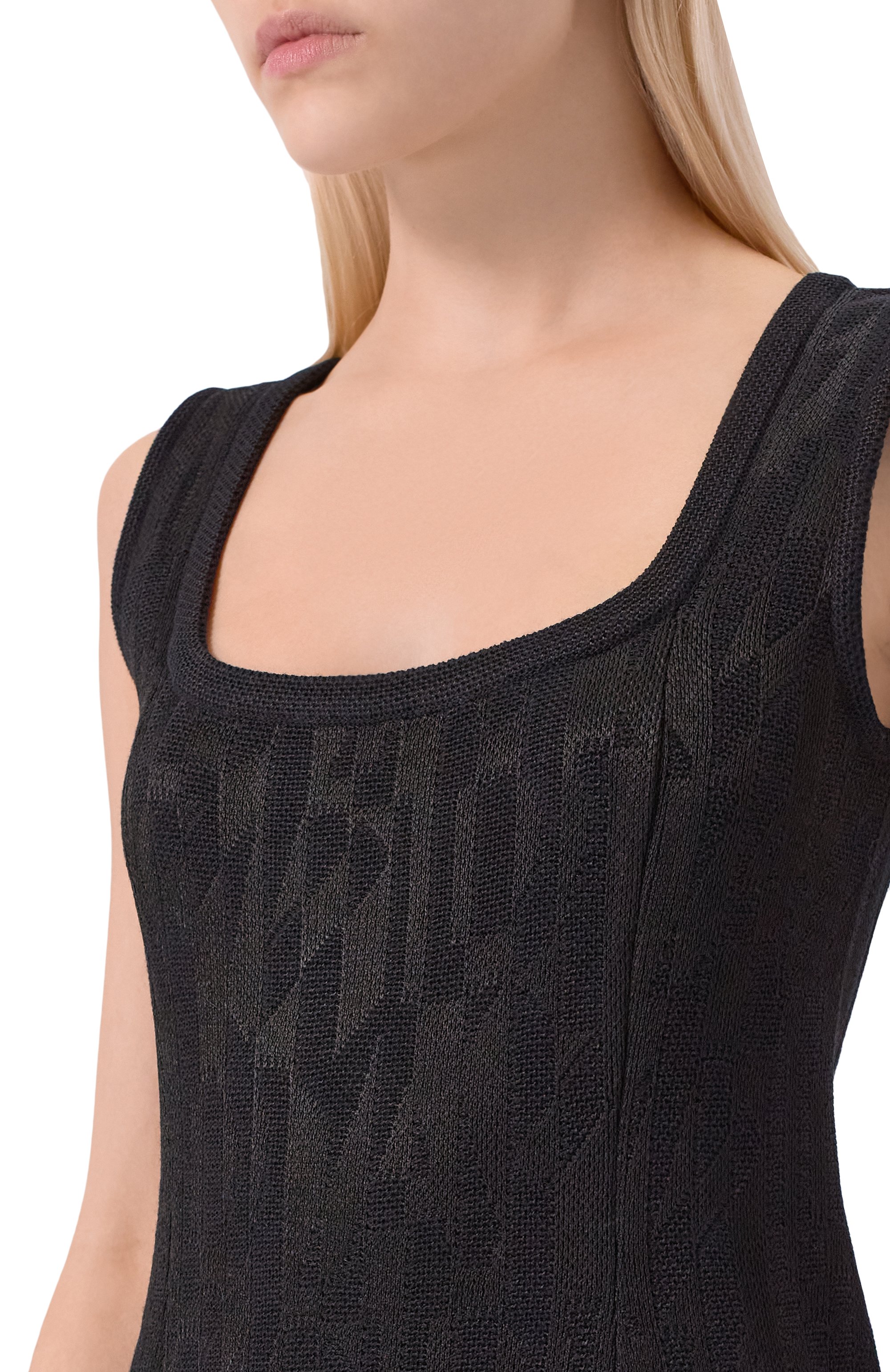 Платье из шерсти и вискозы AND THE BRAND, арт. W26-D048-1202-900, фото 4