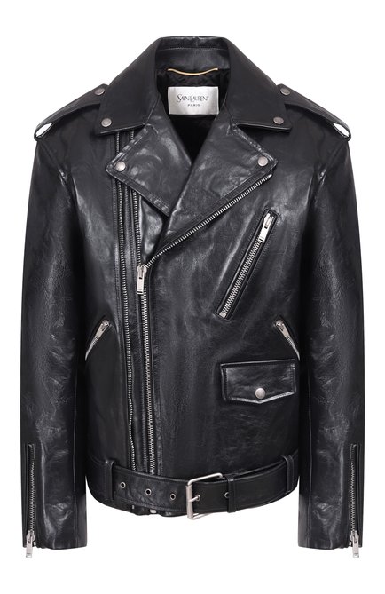 Женская кожаная куртка SAINT LAURENT, арт. 865076/YCUX2