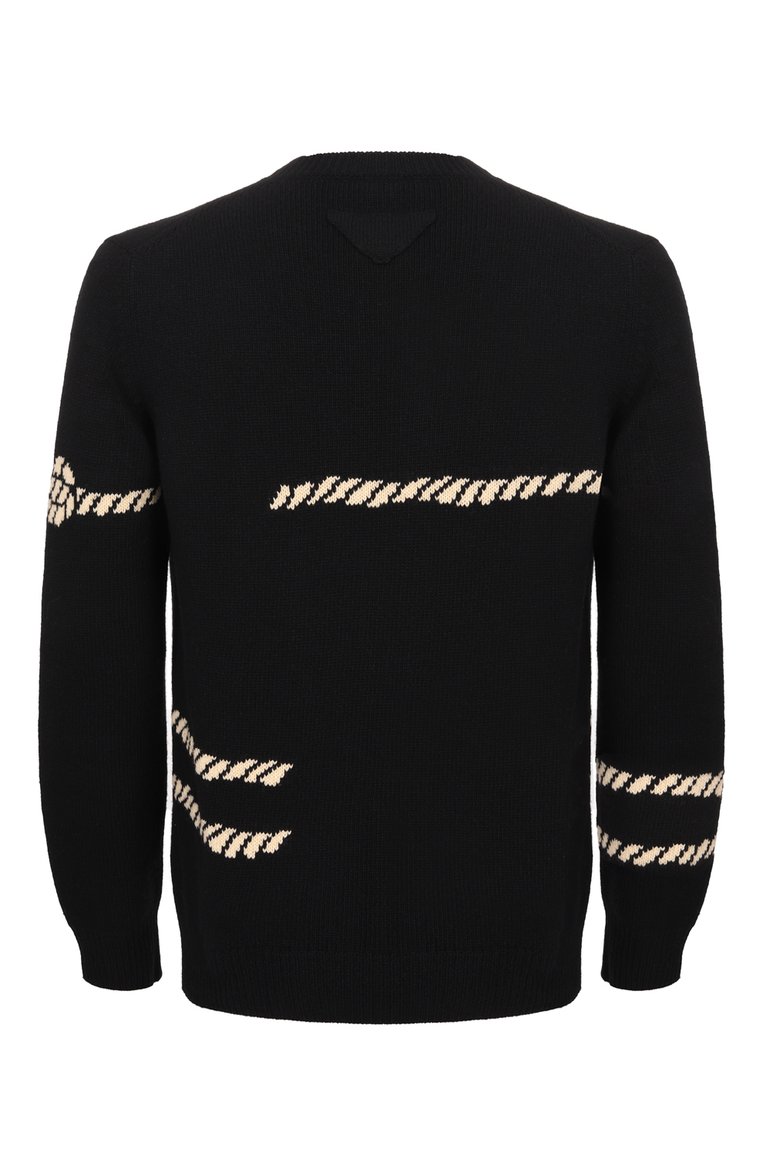 Свитер из шерсти и кашемира PRADA, арт. UMB330-10L6-F078X, фото 2