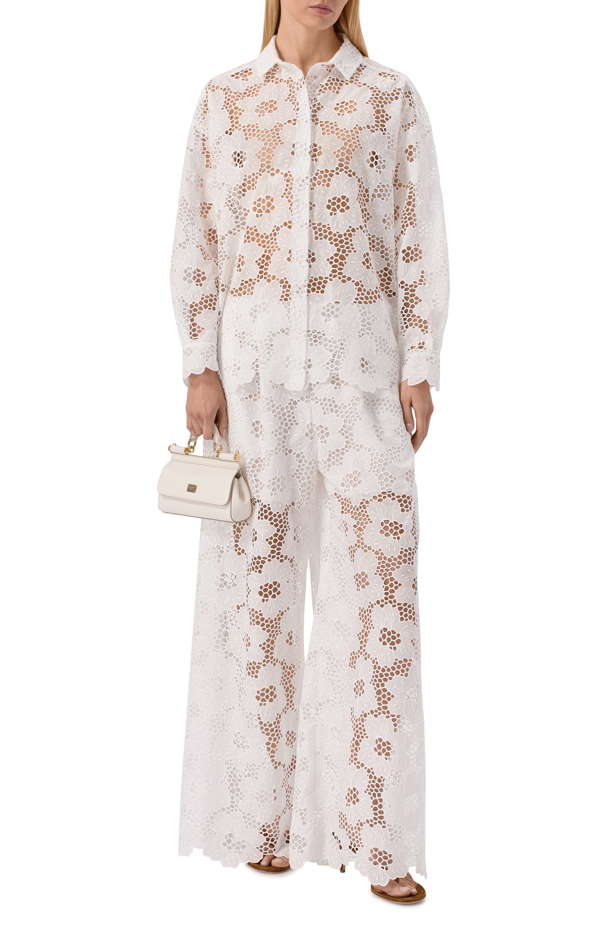 Хлопковая блузка VIKA GAZINSKAYA, арт. SS26-12238, фото 2