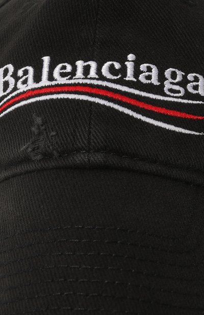 Хлопковая бейсболка BALENCIAGA, арт. 766861/410B2, фото 4