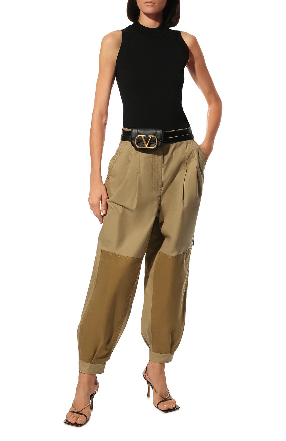 Поясная сумка supervee VALENTINO черного цвета по цене 87350 руб., арт. UW2T0U41/ZXL, фото 7 Поясная сумка supervee VALENTINO, арт. UW2T0U41/ZXL, фото 7