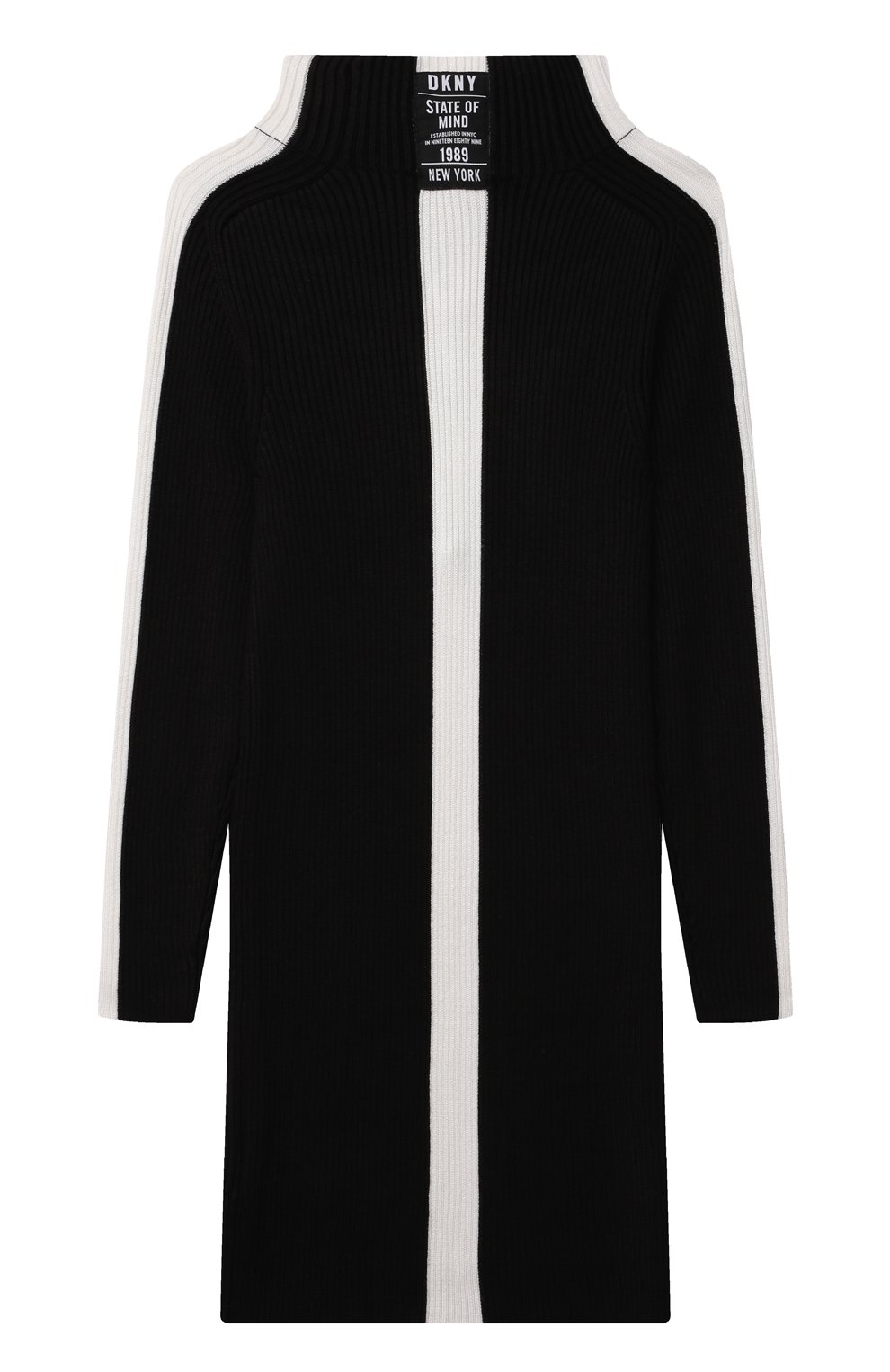 Платье из вискозы DKNY черного цвета по цене 12950 руб., арт. D32808, фото 2 Платье из вискозы DKNY, арт. D32808, фото 2