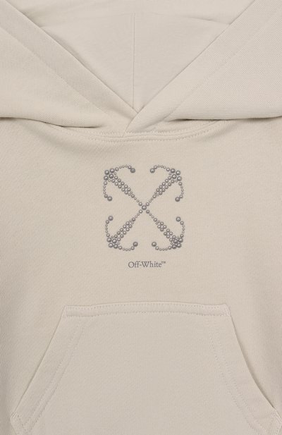 Хлопковое худи OFF-WHITE, арт. 0GBB00AS25FLE001/4-12, фото 3