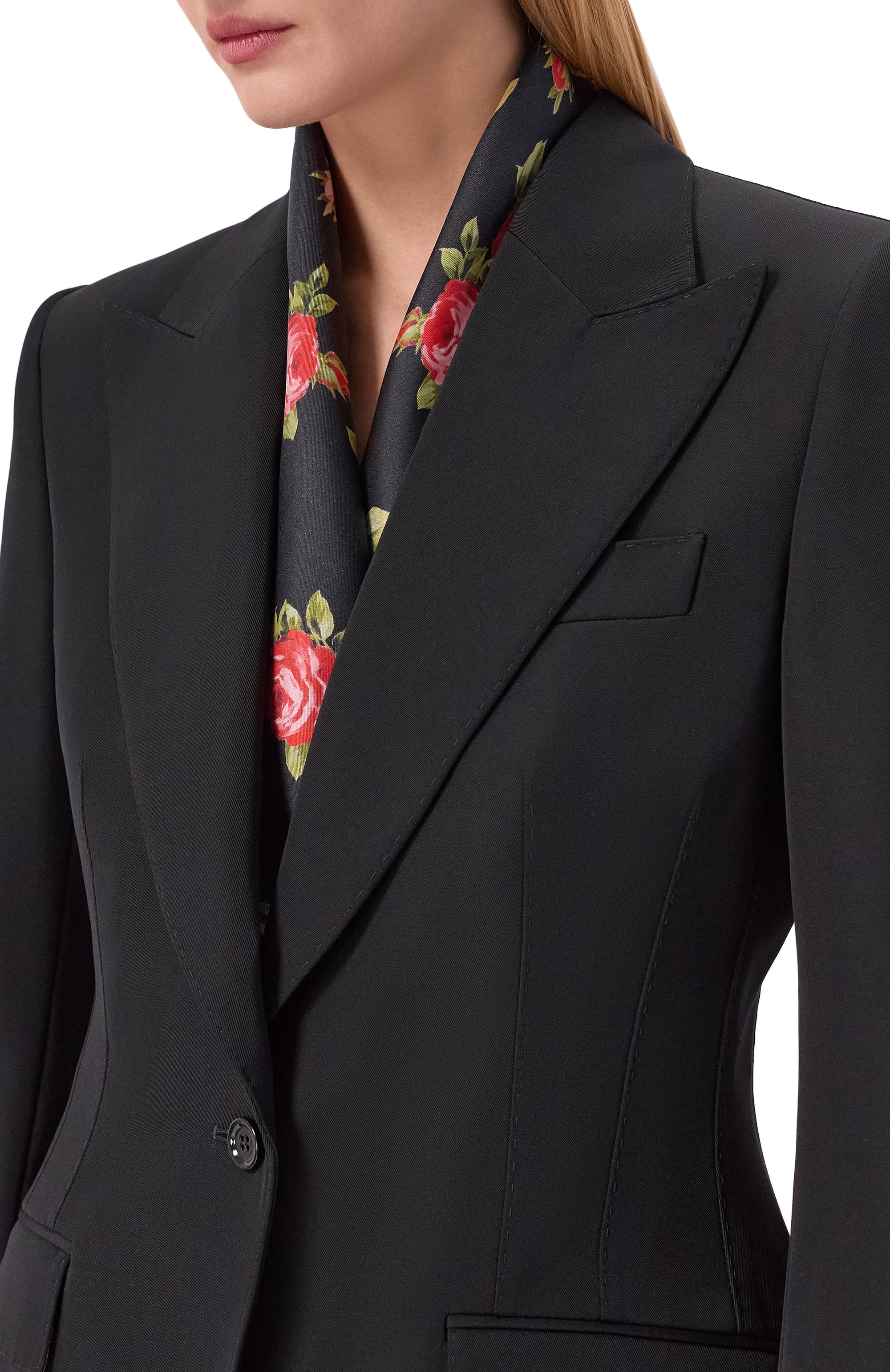 Шелковый платок DOLCE & GABBANA, арт. FN092R/GDDPM, фото 2