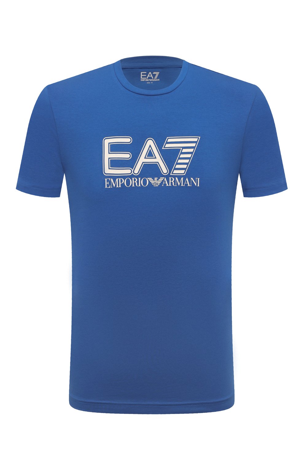 Хлопковая футболка EA7, арт. 6DPT62/PJVQZ/S, фото 1