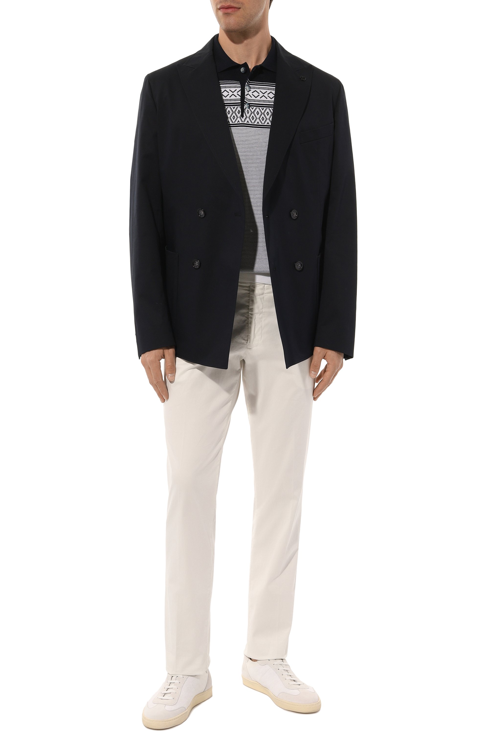 Поло из хлопка и шелка ZILLI, арт. KBP002M0142VETH00, фото 2