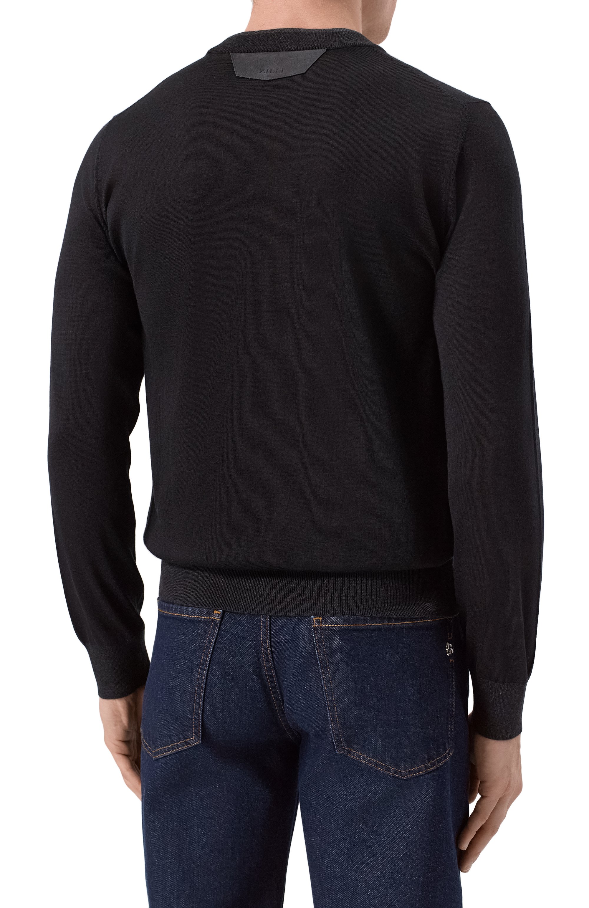 Джемпер из кашемира и шелка ZILLI, арт. KHMN01M0342VMIC03, фото 4