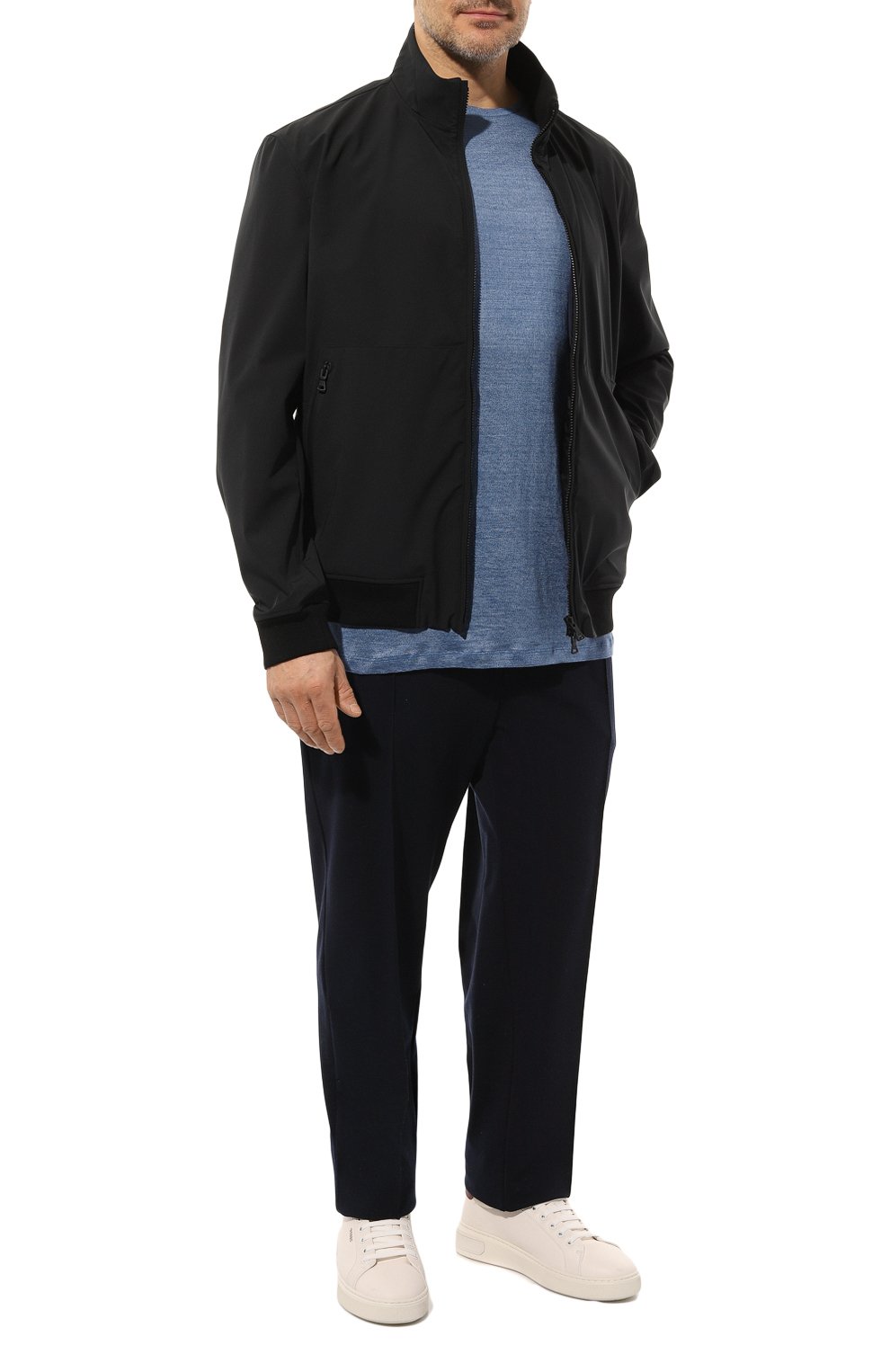 Льняная футболка PAUL&SHARK, арт. 23411058/3XL-6XL, фото 2