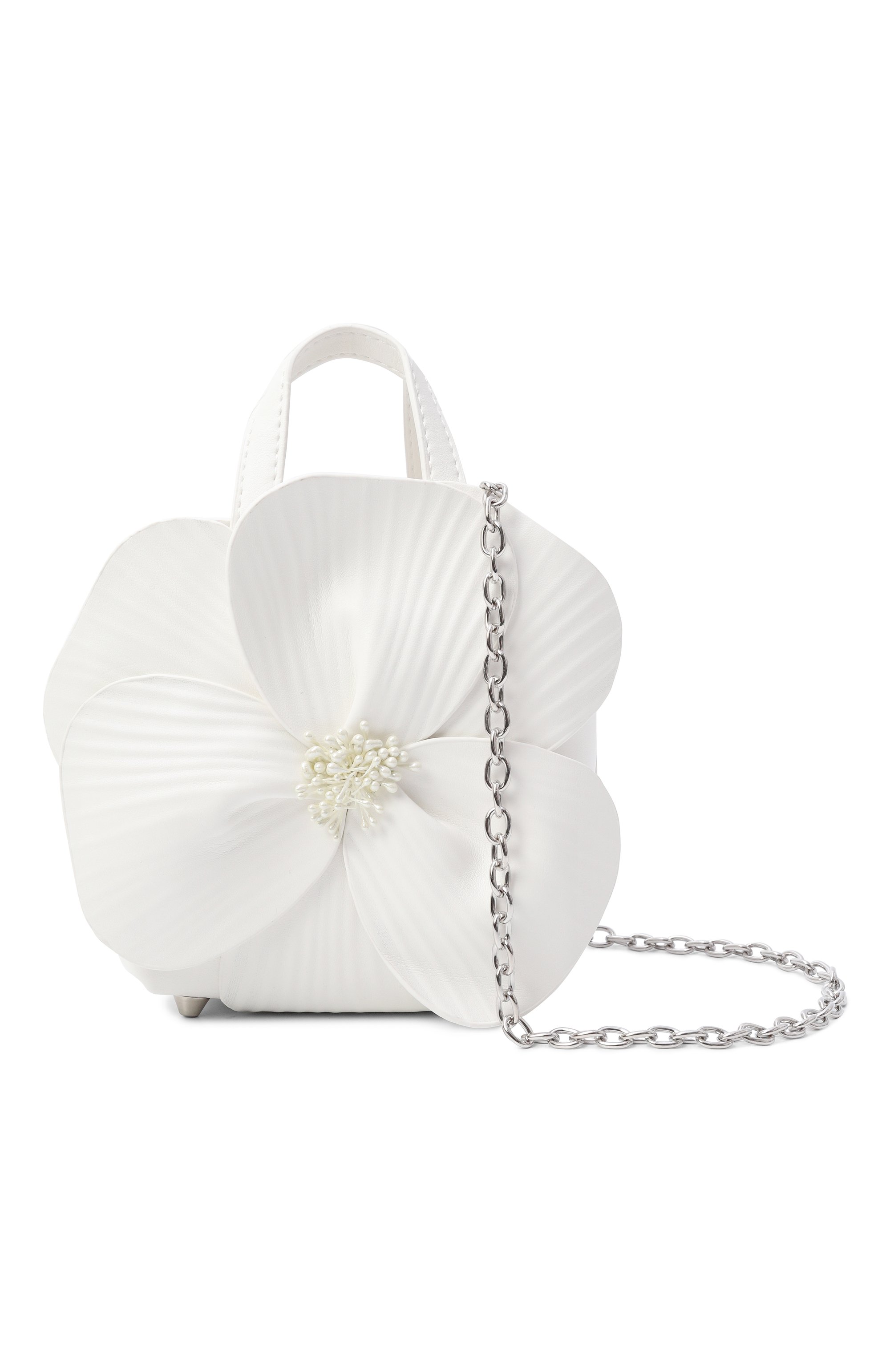 Сумка MONNALISA белого цвета по цене 15500 руб., арт. 79G003, фото 4 Сумка MONNALISA, арт. 79G003, фото 4