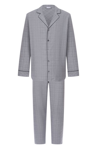 Мужская пижама из хлопка и шерсти ZIMMERLI, арт. 4600-21001