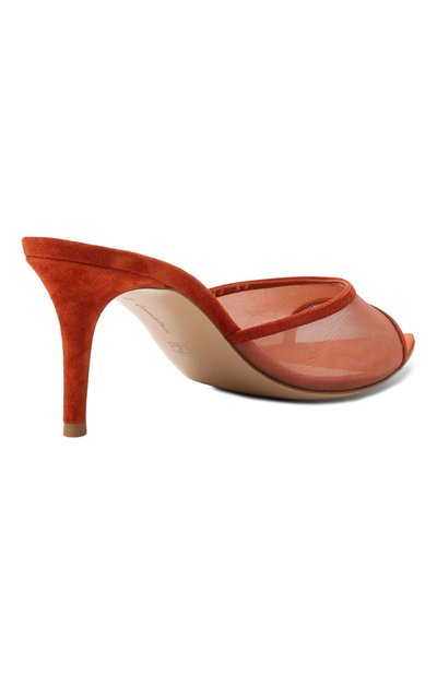 Текстильные мюли dorotea 70 GIANVITO ROSSI, арт. G10096.70RIC.C0ZCNCA, фото 5