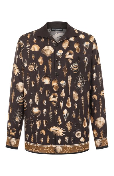 Мужская льняная рубашка DOLCE & GABBANA, арт. G5NK0T/FP4NS